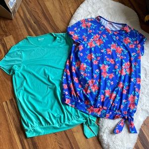 Set of 2 rash guards lands end